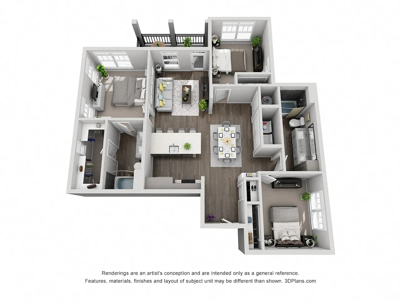 Central Island Square – Floor plan
