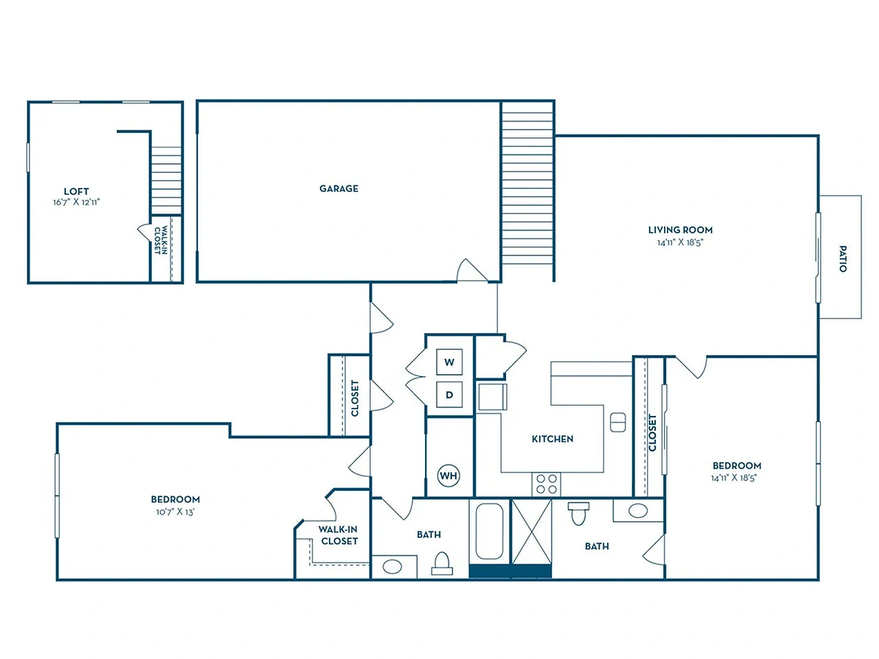 Hilliard Grand Apartments – Floor plan