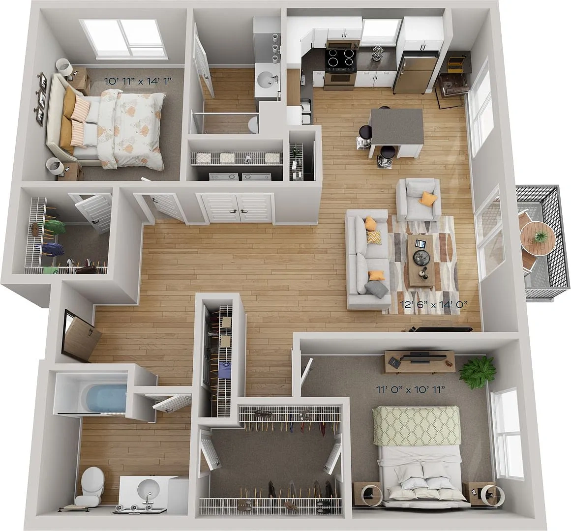 Mosaic – Floor plan