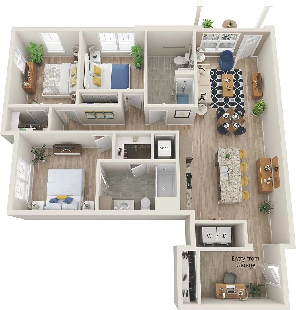 The Oaks of Canopy Hill – Floor plan
