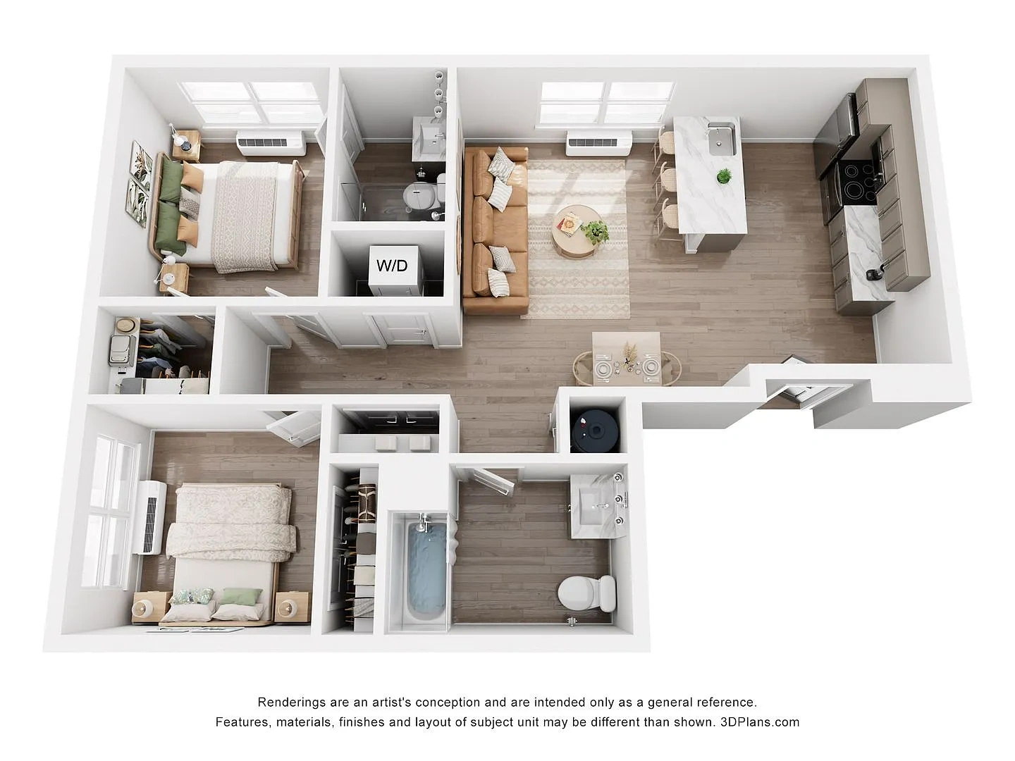 Meridia Linden 1001 – Floor plan