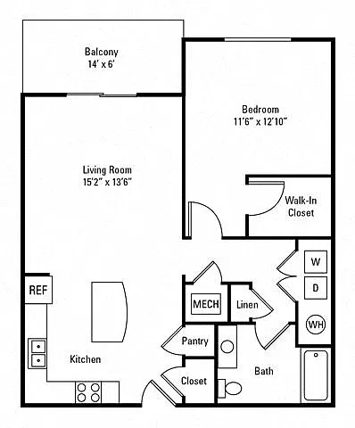 The Kane Apartment Homes – Floor plan