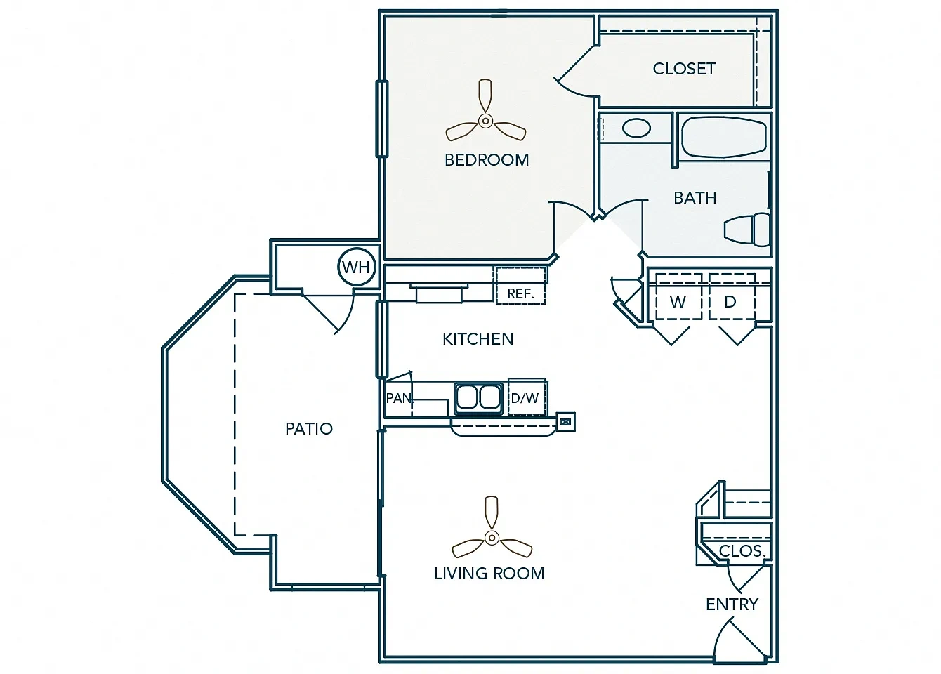 Barton Vineyard Apartments – Floor plan