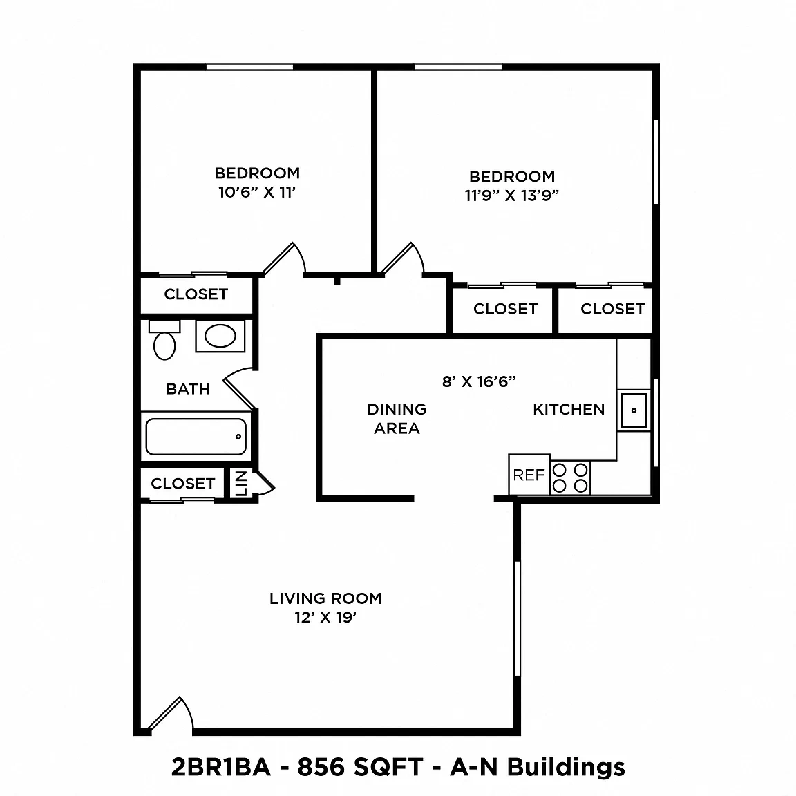 Wissahickon Park Apartment Homes – Floor plan