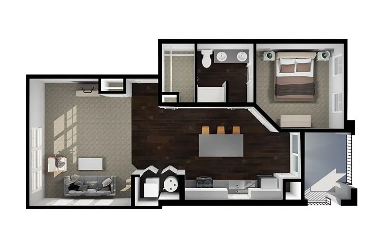 Liberty Flats – Floor plan