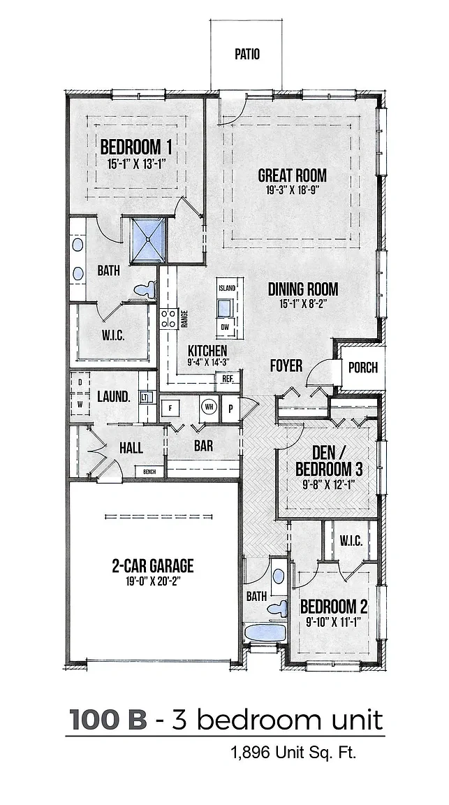 The Noble – Floor plan