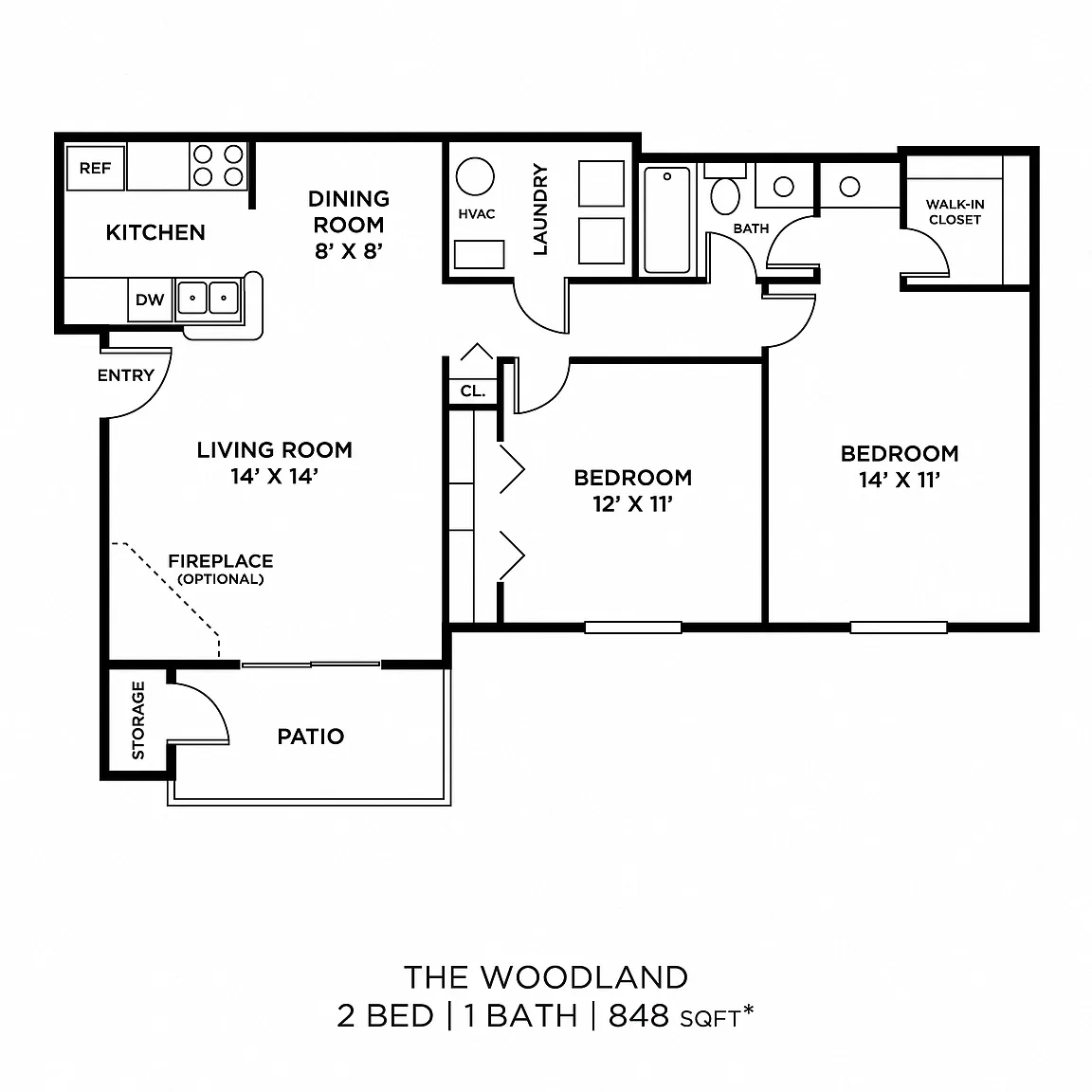 Cobblestone Grove Apartment Homes – Floor plan