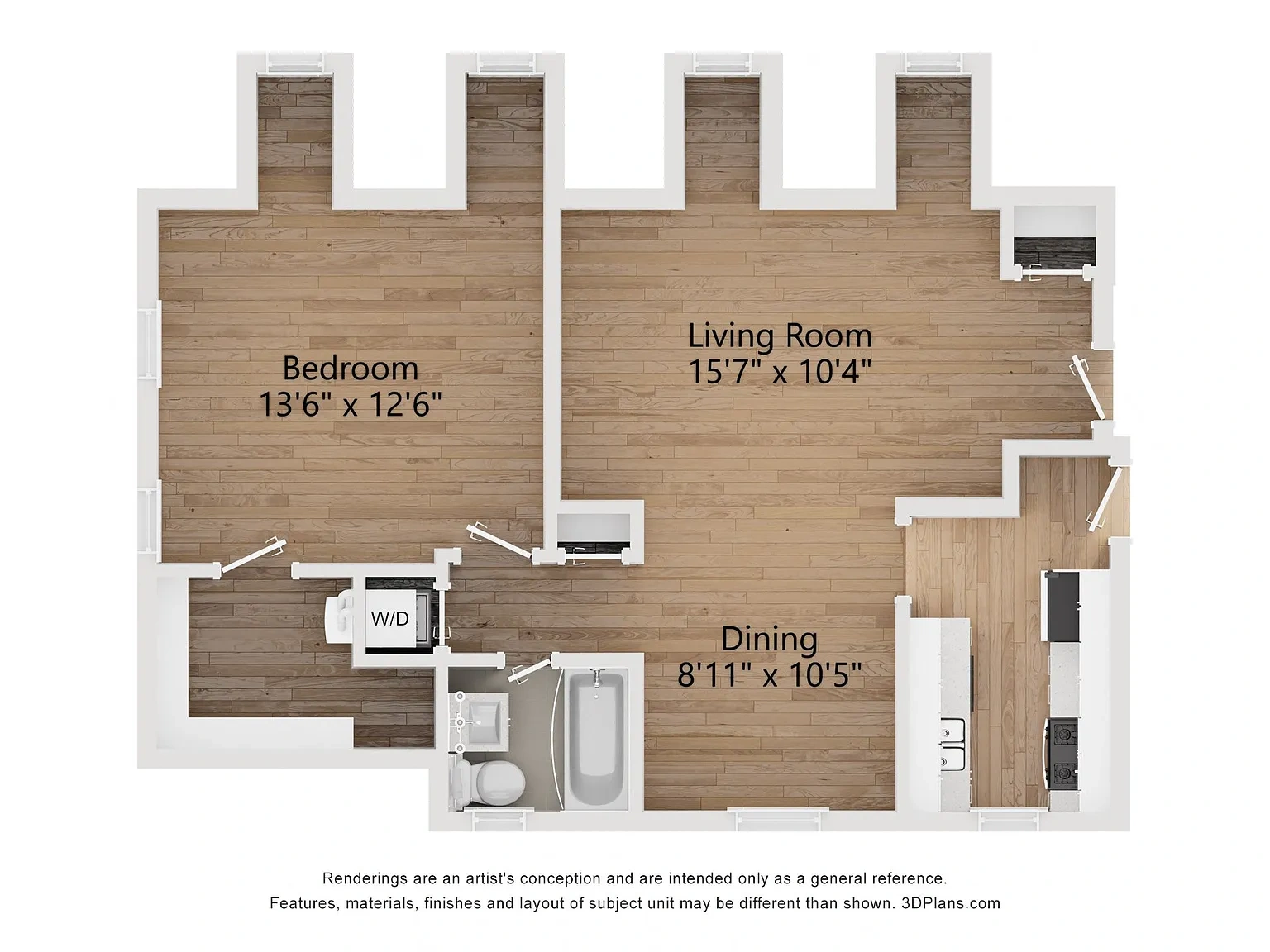 Malvern Manor Apartments – Floor plan