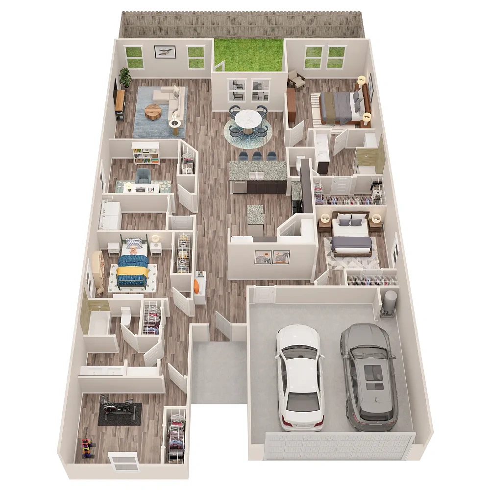 Sara Park Rental Homes – Floor plan