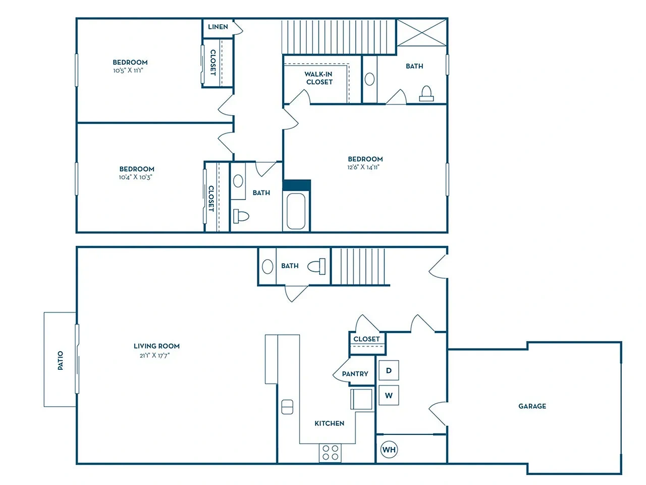 Hilliard Grand Apartments – Floor plan