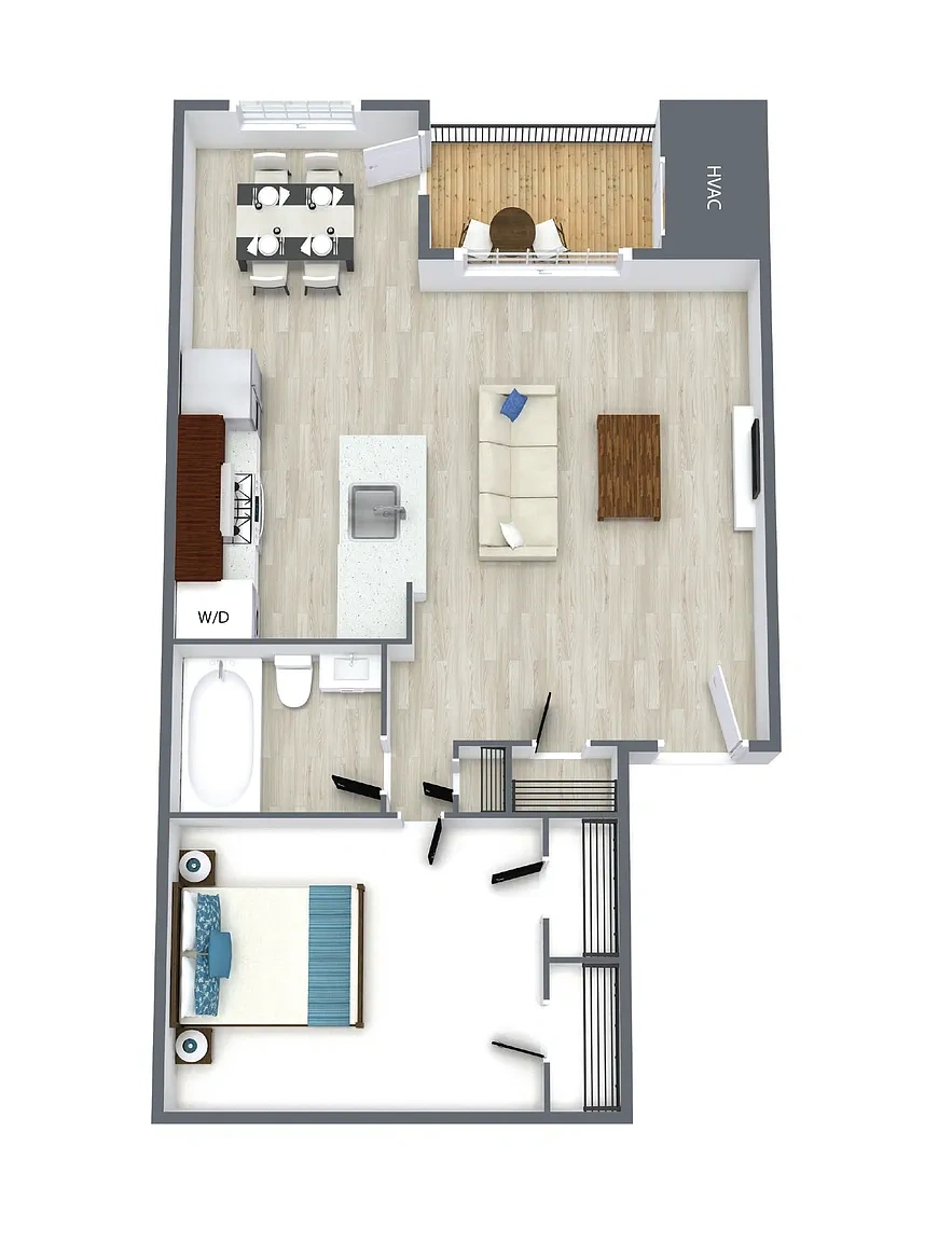 Tuscany Woods Apartments – Floor plan