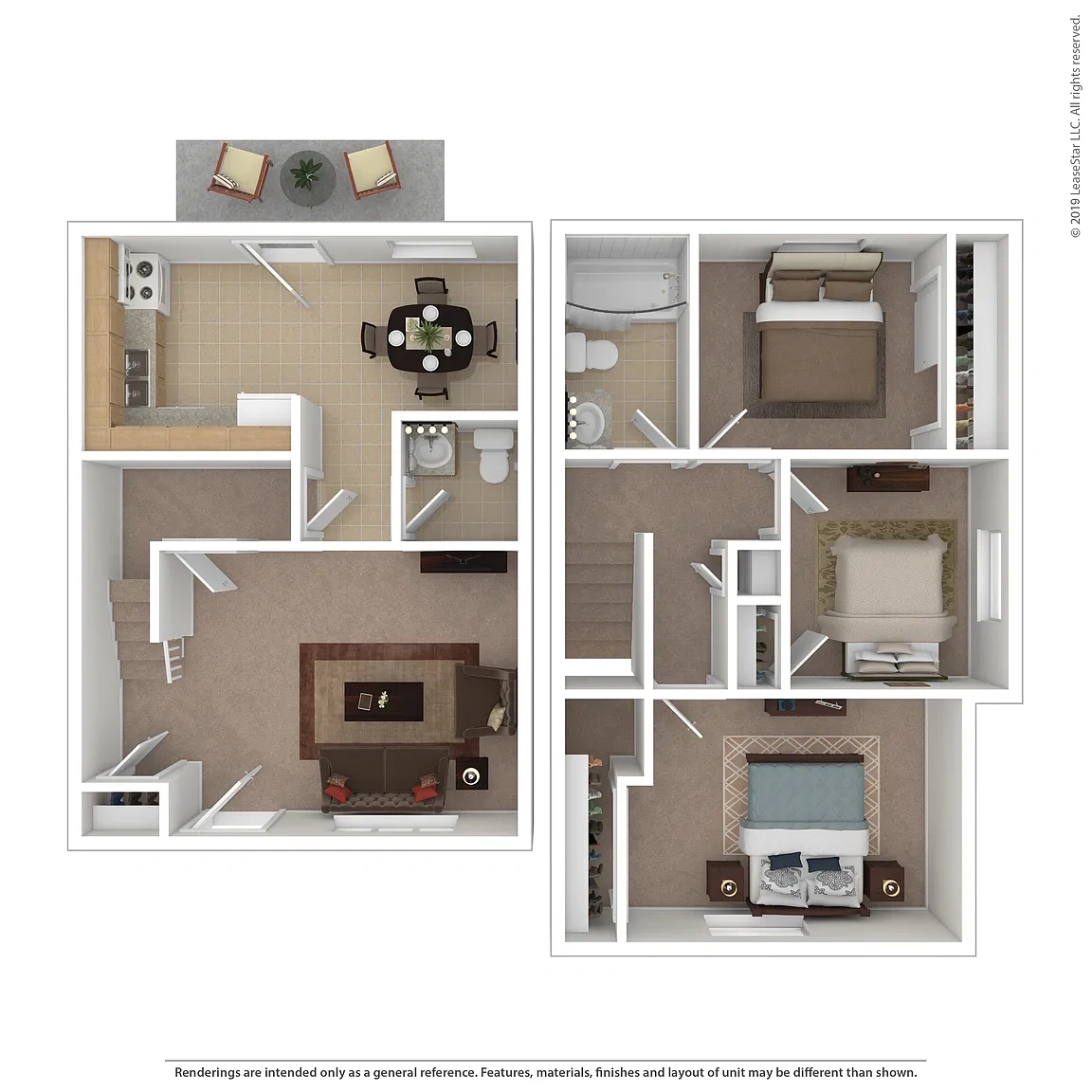 Wheeling Station Apartments – Floor plan