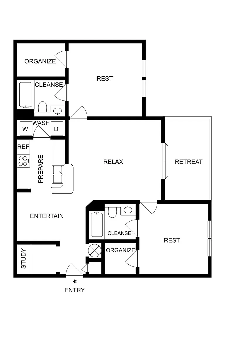 Arbor Place – Floor plan