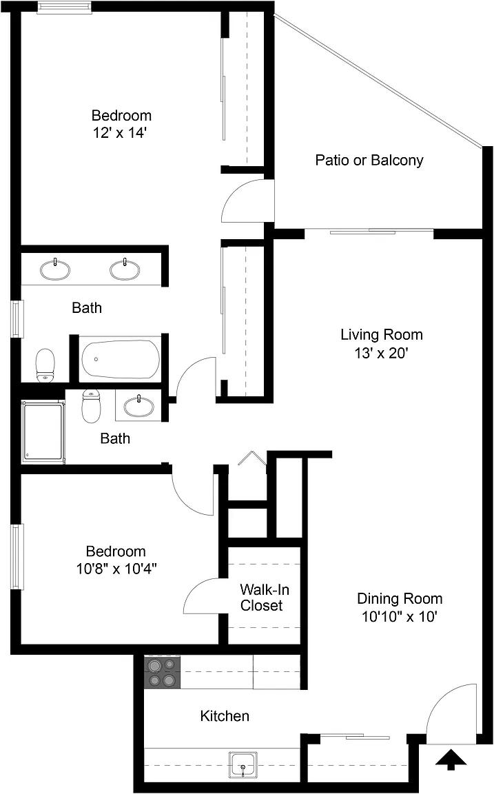 Elm at Panorama – Floor plan