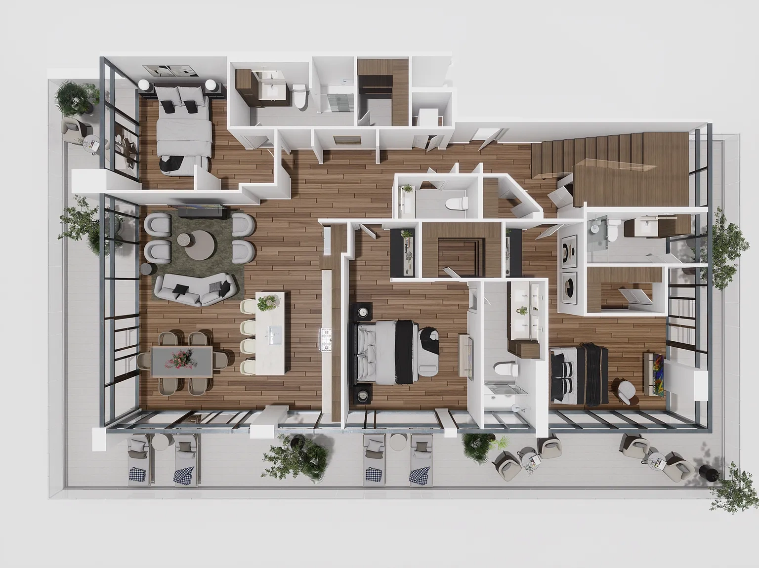 3rd and 3rd – Floor plan