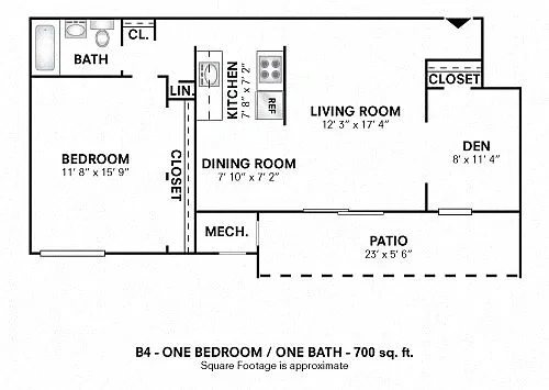Brookdale at Mark Center Apartment Homes – Floor plan