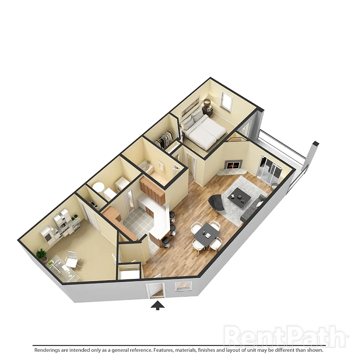 Crossings Village – Floor plan