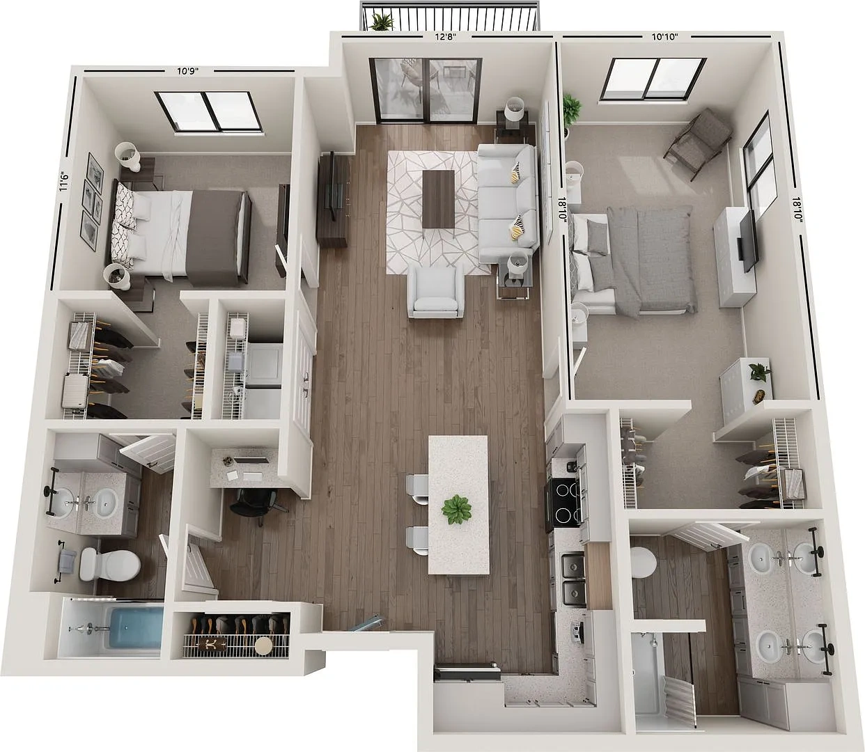 Compass – Floor plan
