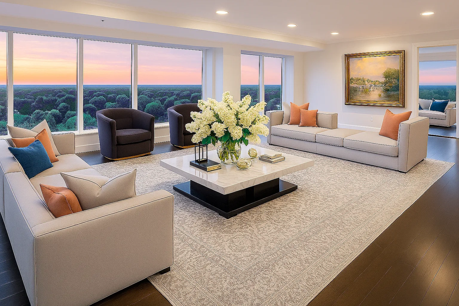 THE 555 LUXURY RESIDENTIAL APARTMENTS – Floor plan