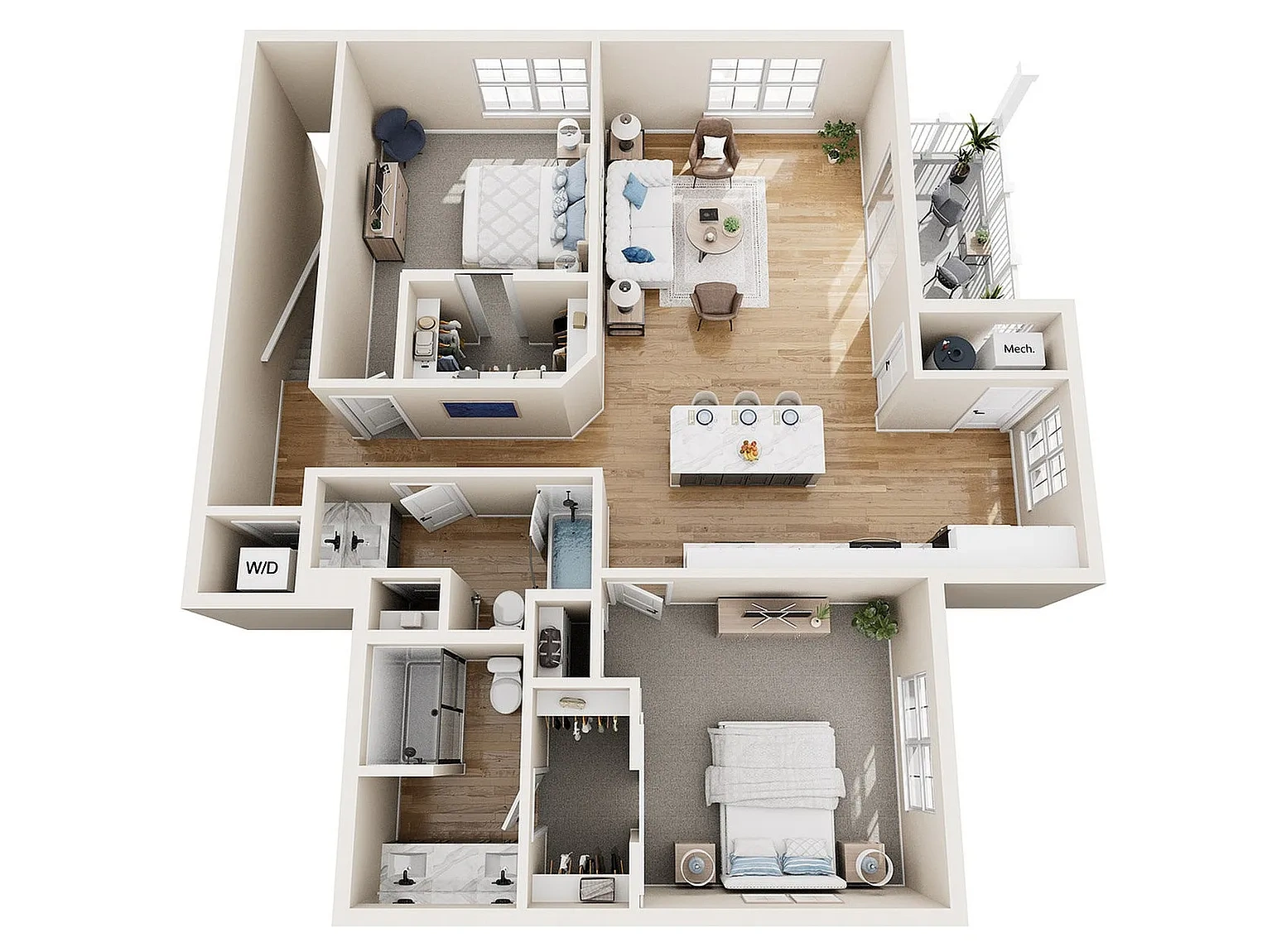 Terrapin Run Townhomes – Floor plan