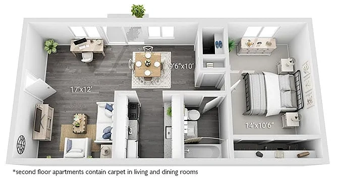 Pepperwood Townhomes & Gardens – A2 - Garden