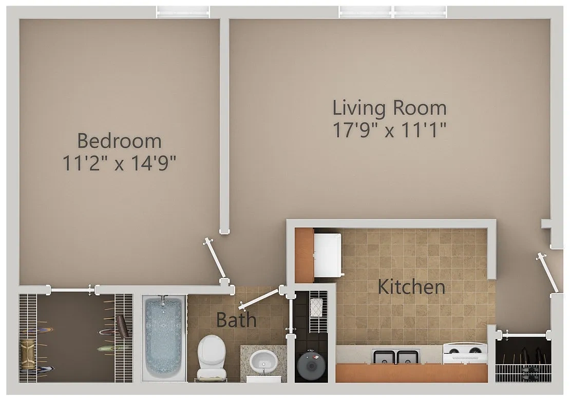 Glanzman Village – 1 Bedroom