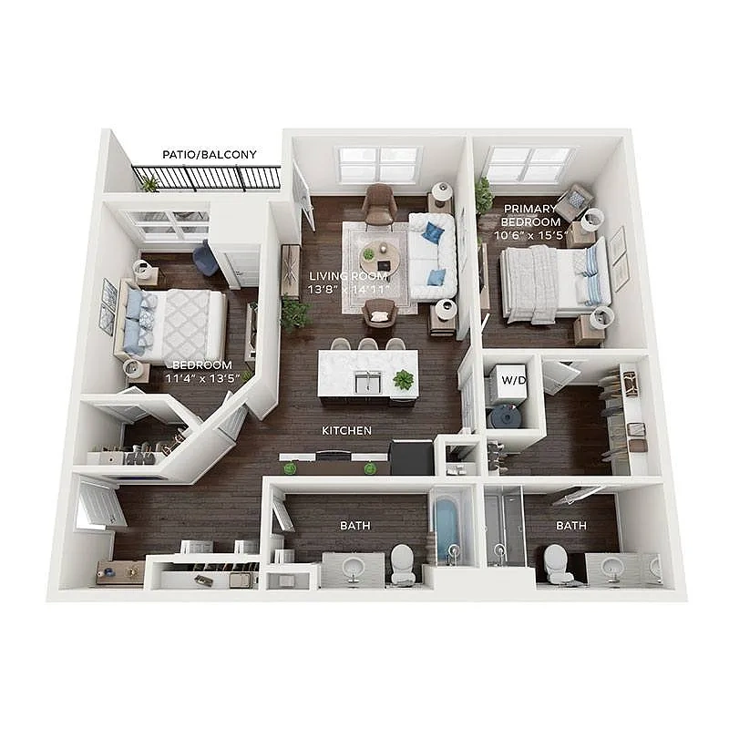 Lincoln Station Rowhomes – Floor plan