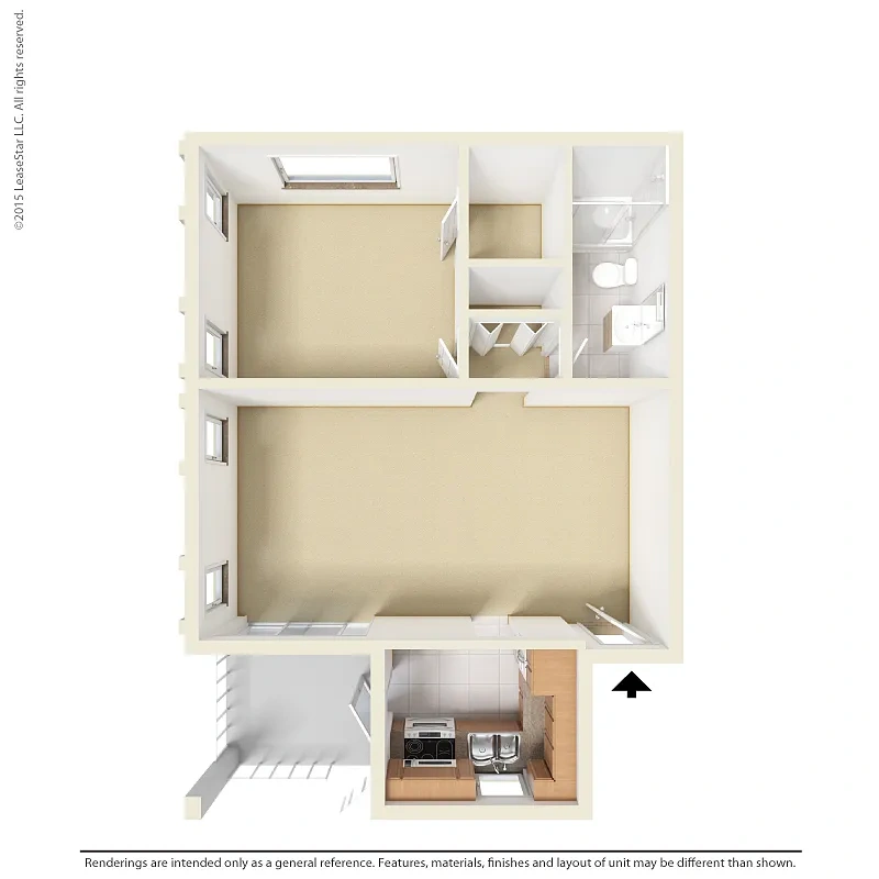 Imperial Palms Apartments – Floor plan