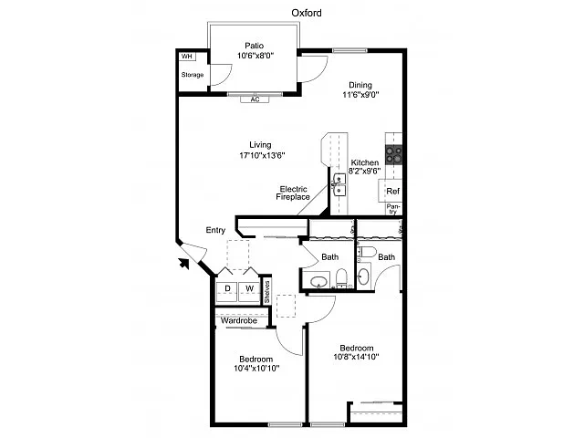 Acero Ridgefield – Floor plan