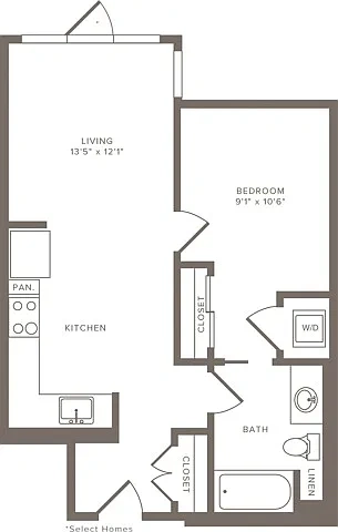 Modera San Pedro Square – Floor plan
