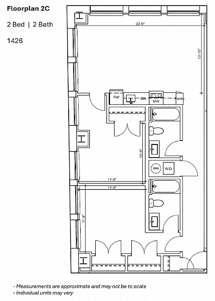 LiveWell Apartments – Floor plan