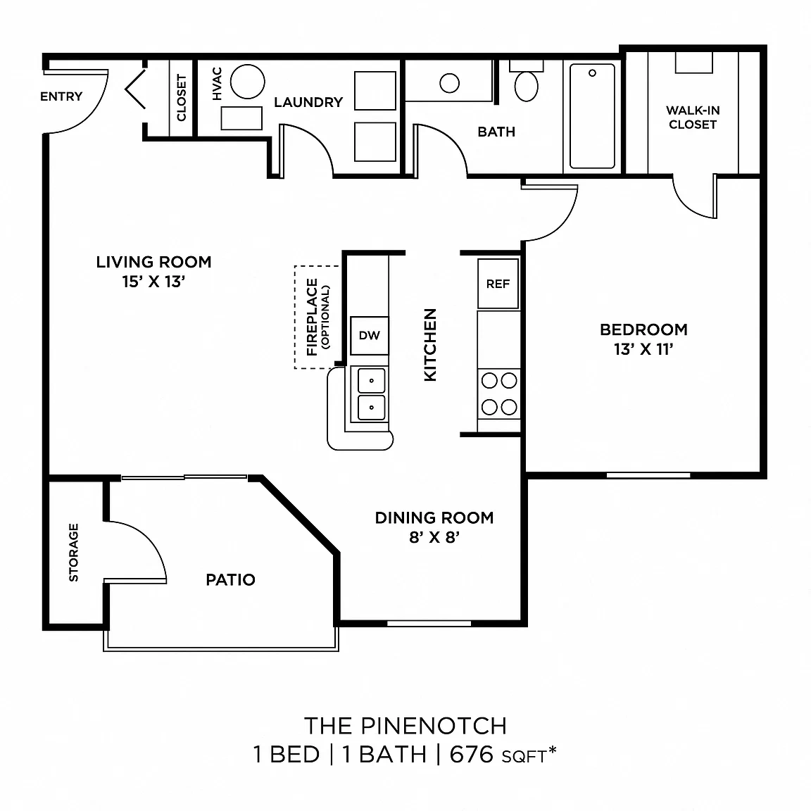 Cobblestone Grove Apartment Homes – Floor plan