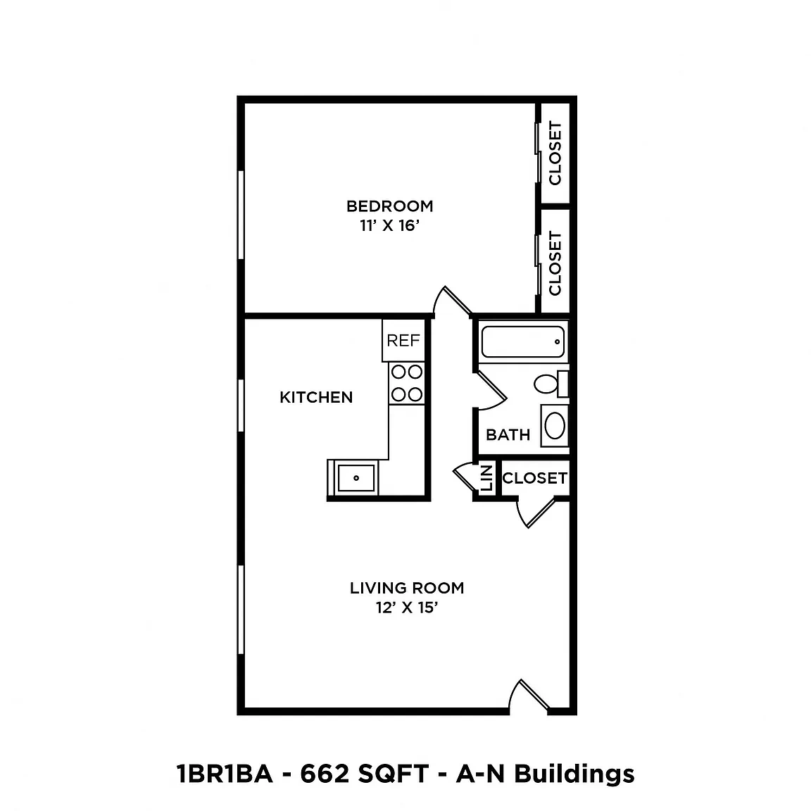 Wissahickon Park Apartment Homes – Floor plan