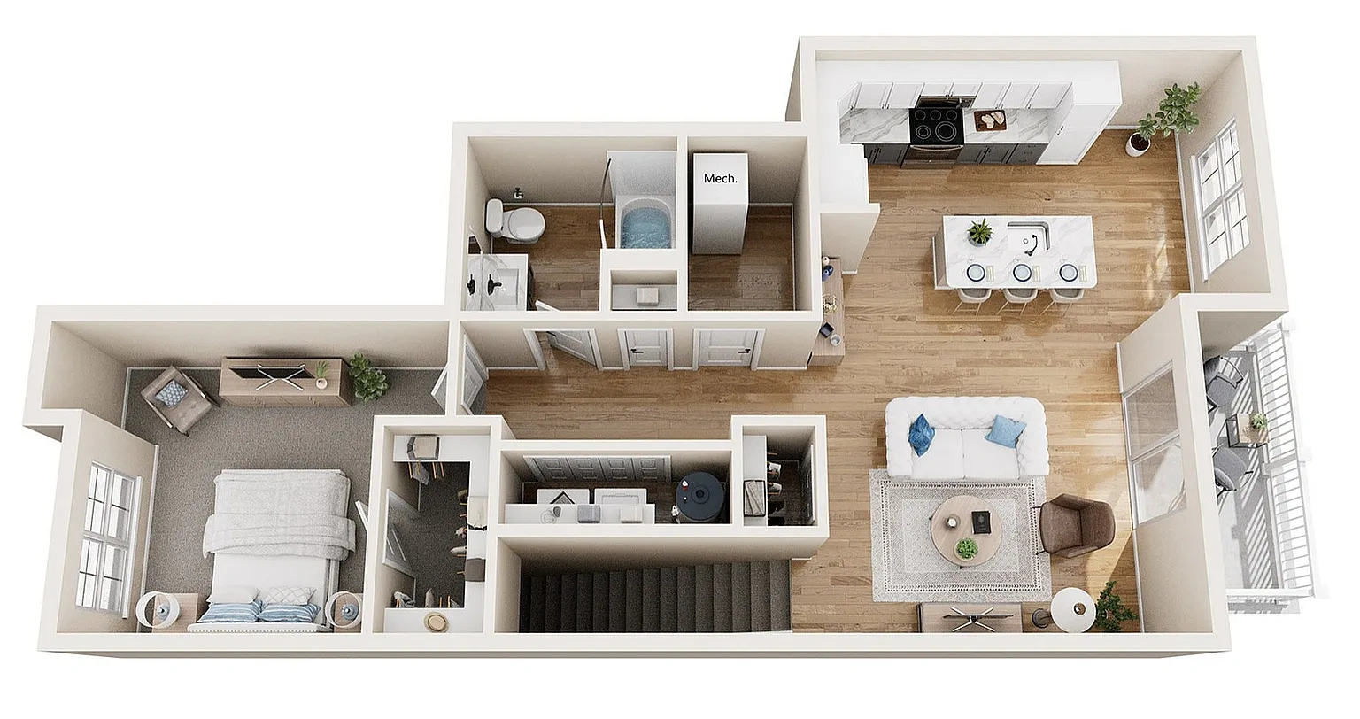 Terrapin Run Townhomes – Floor plan