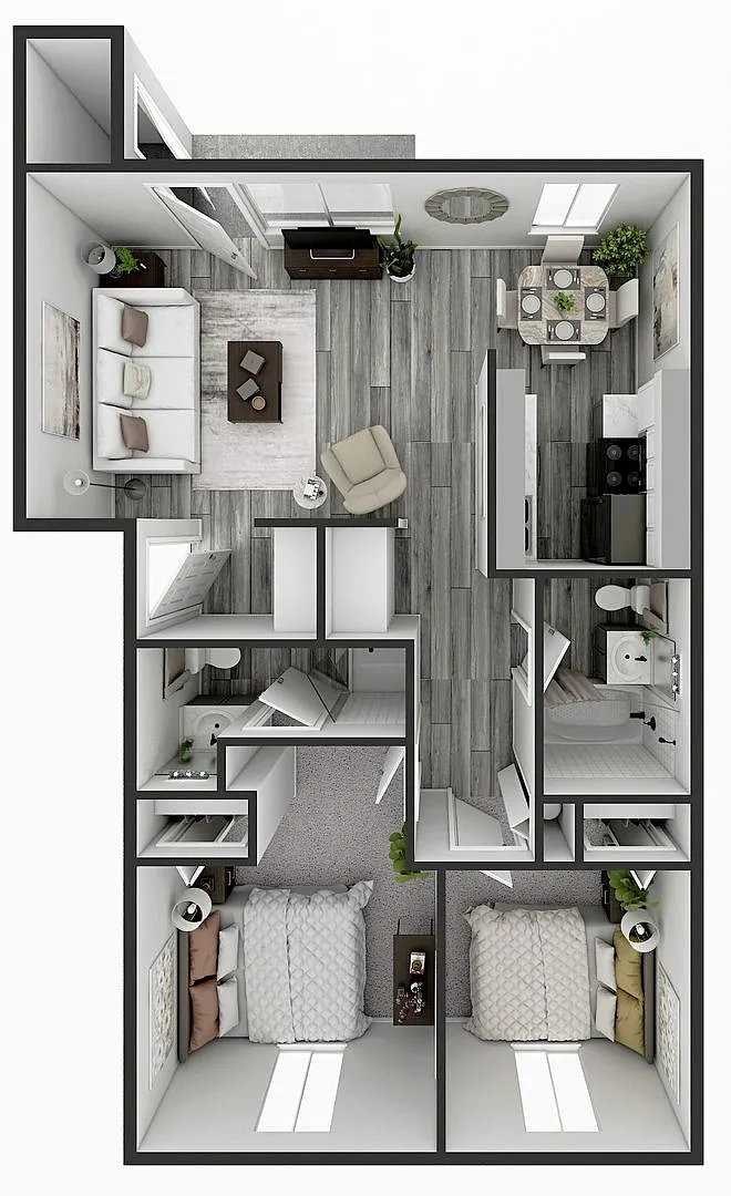 Coral Club Apartments – Floor plan