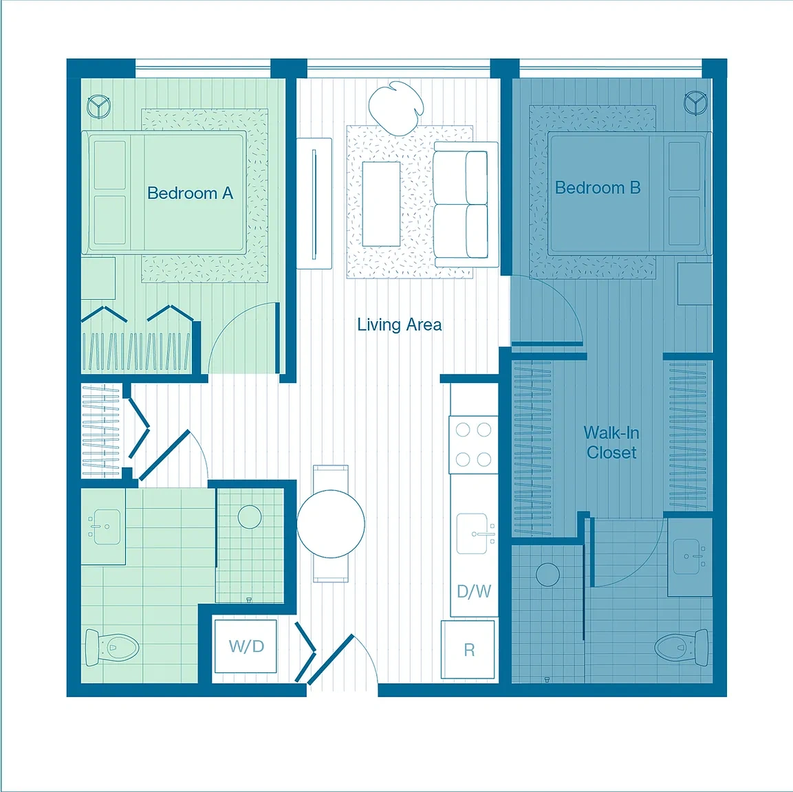 X Denver – Floor plan