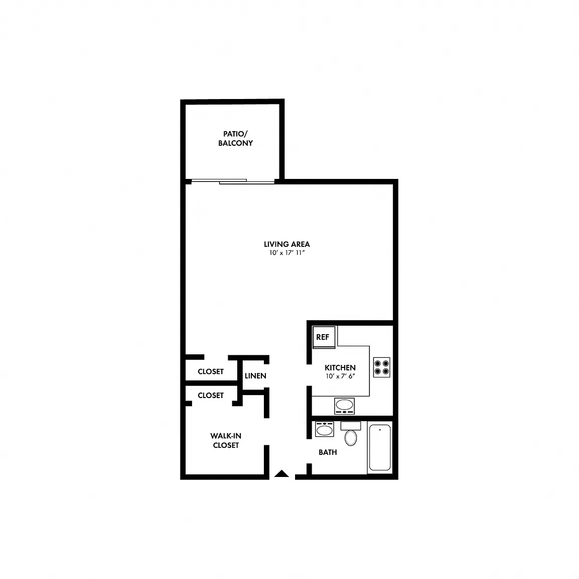 Lighthouse at Twin Lakes Apartment Homes – Floor plan