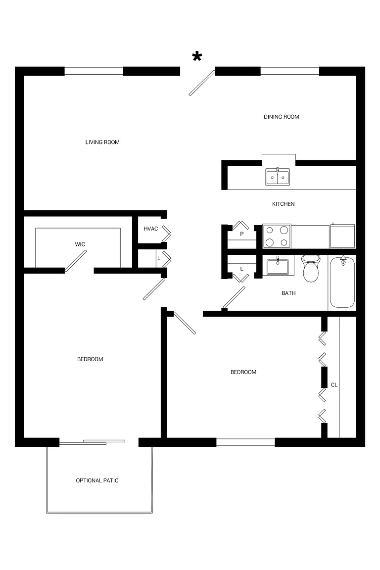 Promenade At Belleair Apartments – Floor plan