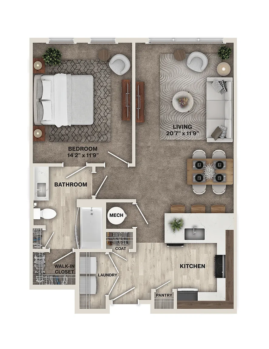 The District at Deerfield Residences – Floor plan