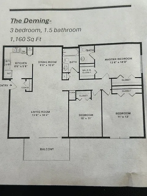 Camelot Place – Floor plan