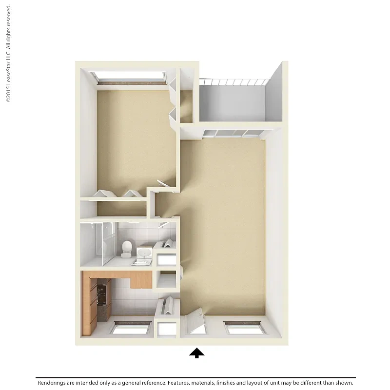 Imperial Palms Apartments – Floor plan