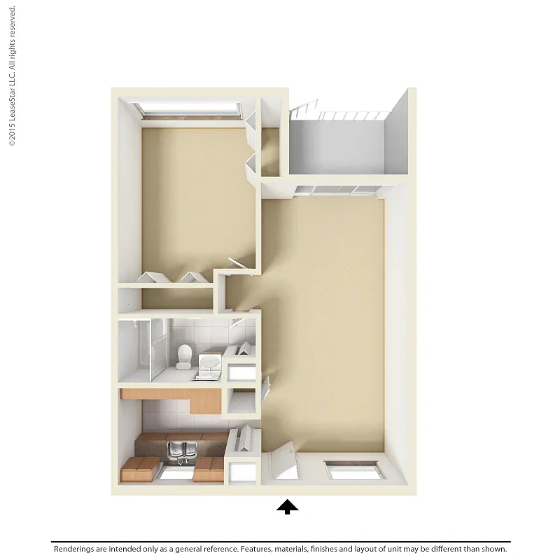 Imperial Palms Apartments – Floor plan