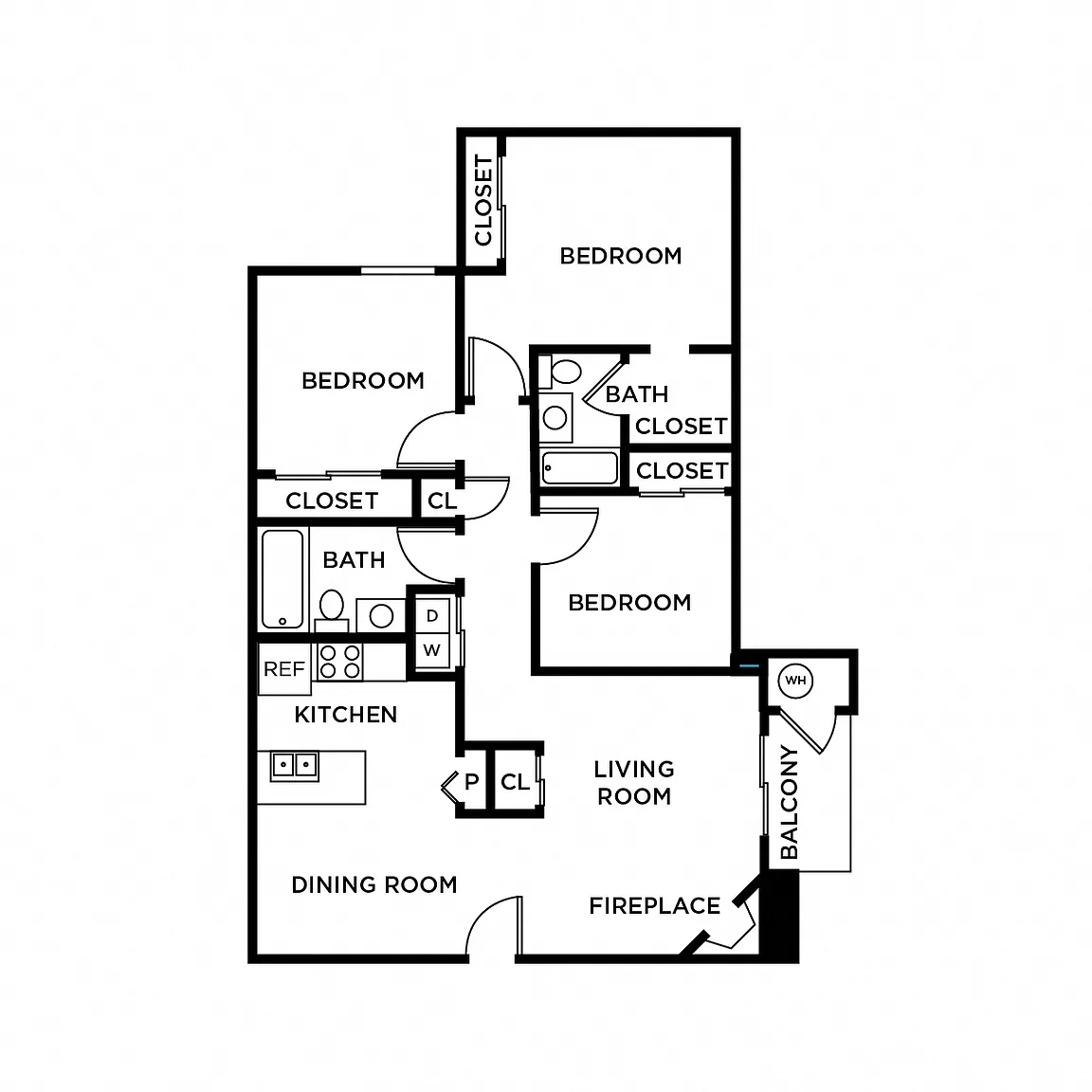 Chason Ridge Apartment Homes – Floor plan