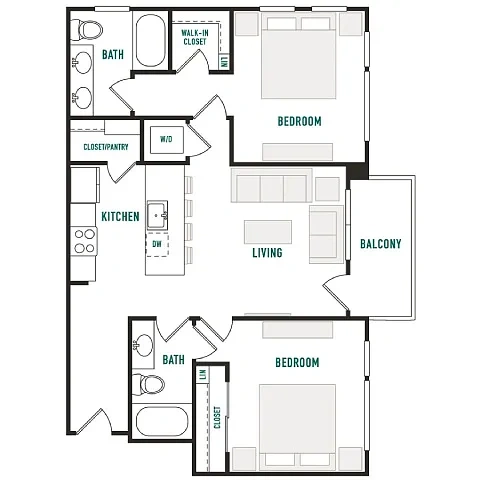 Canvas on Blake – Floor plan