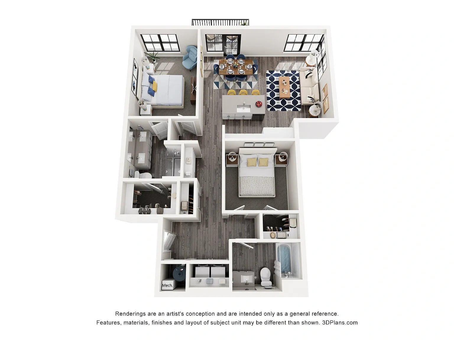 The August – Floor plan