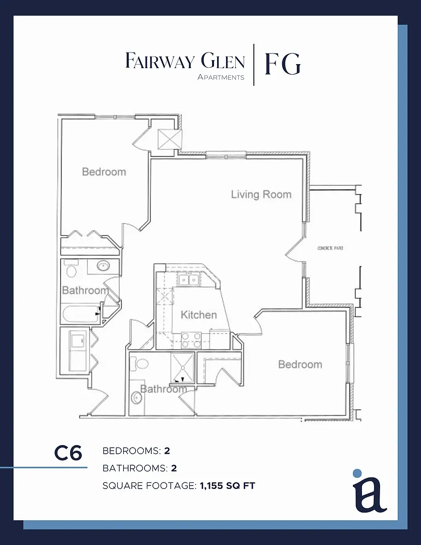 Fairway Glen Apartments – Floor plan