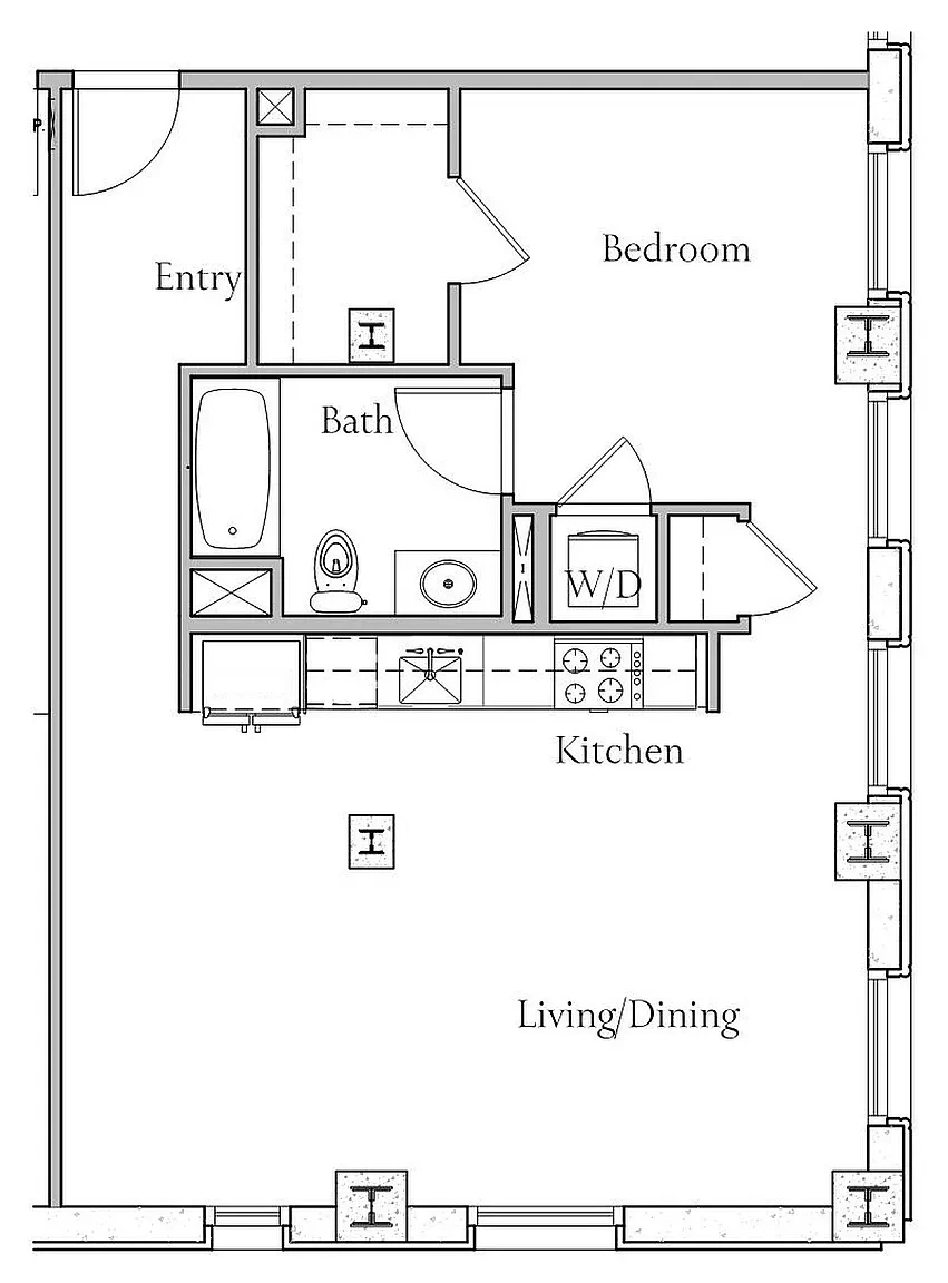 Arrive 625 Broadway – Floor plan