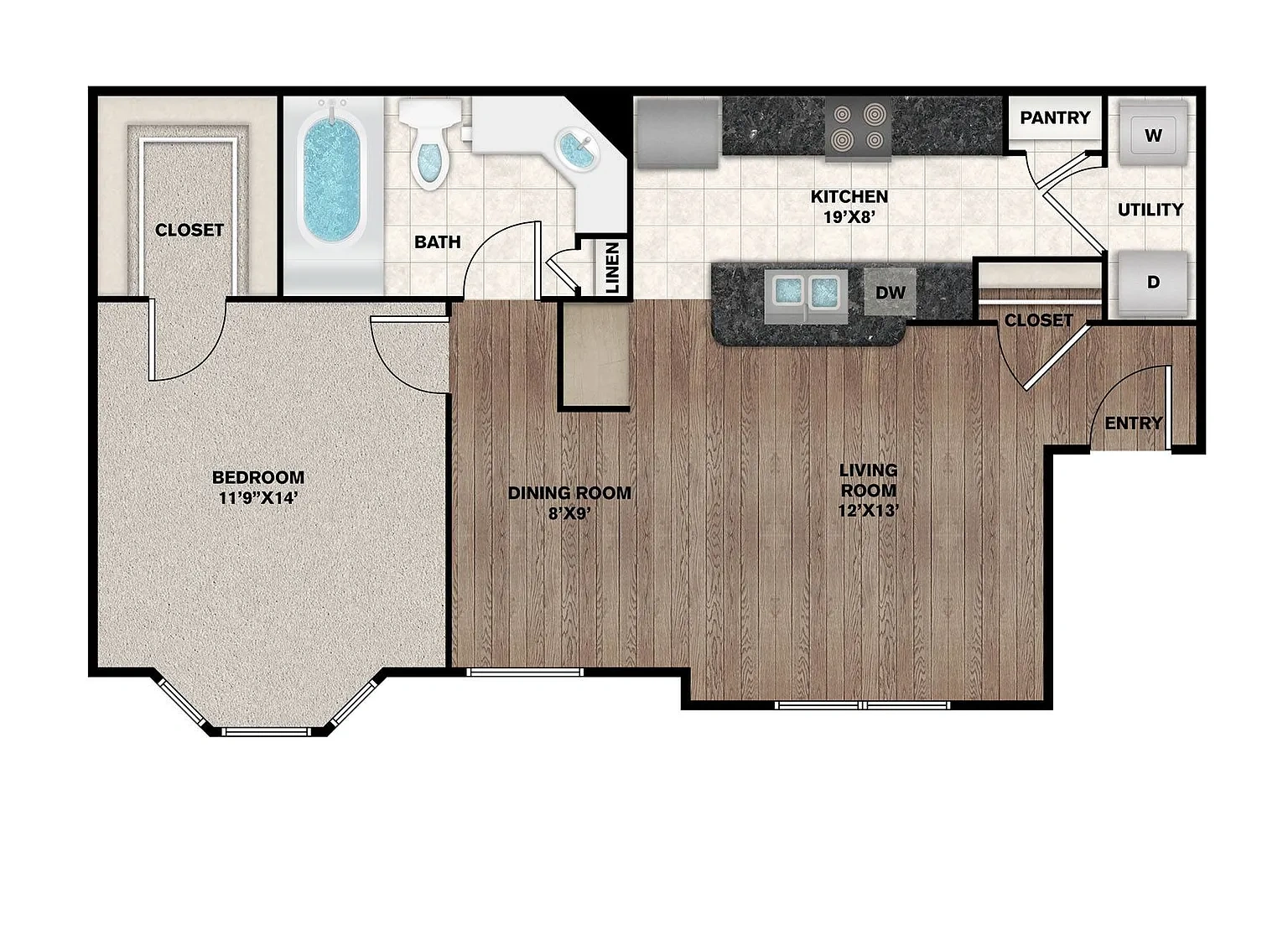 Flats on Chapel – Floor plan