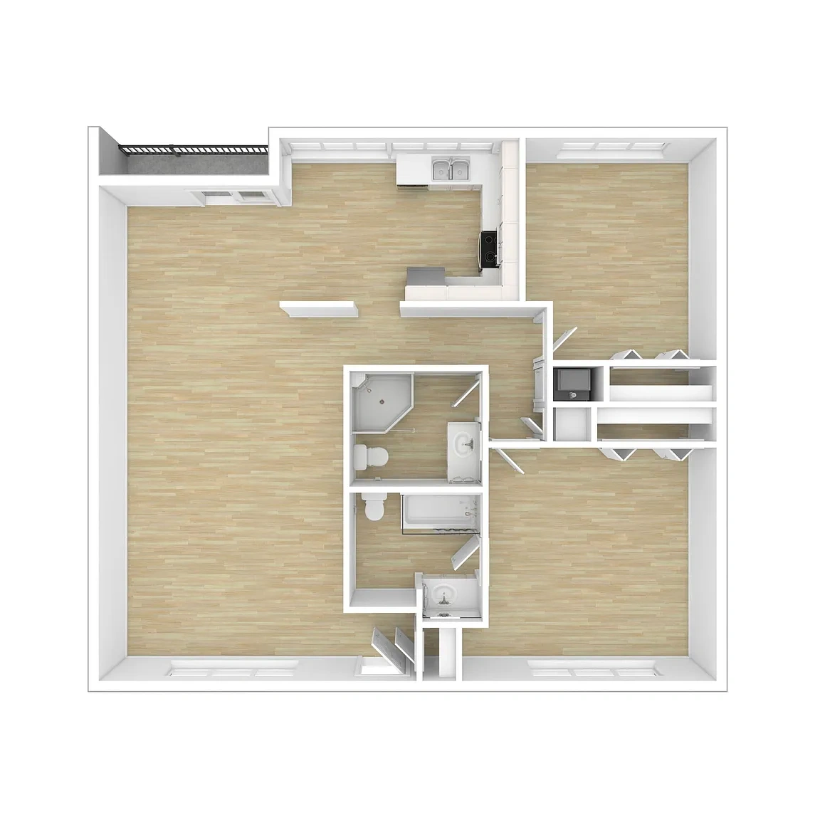 Stratford Villas Apartments – Floor plan
