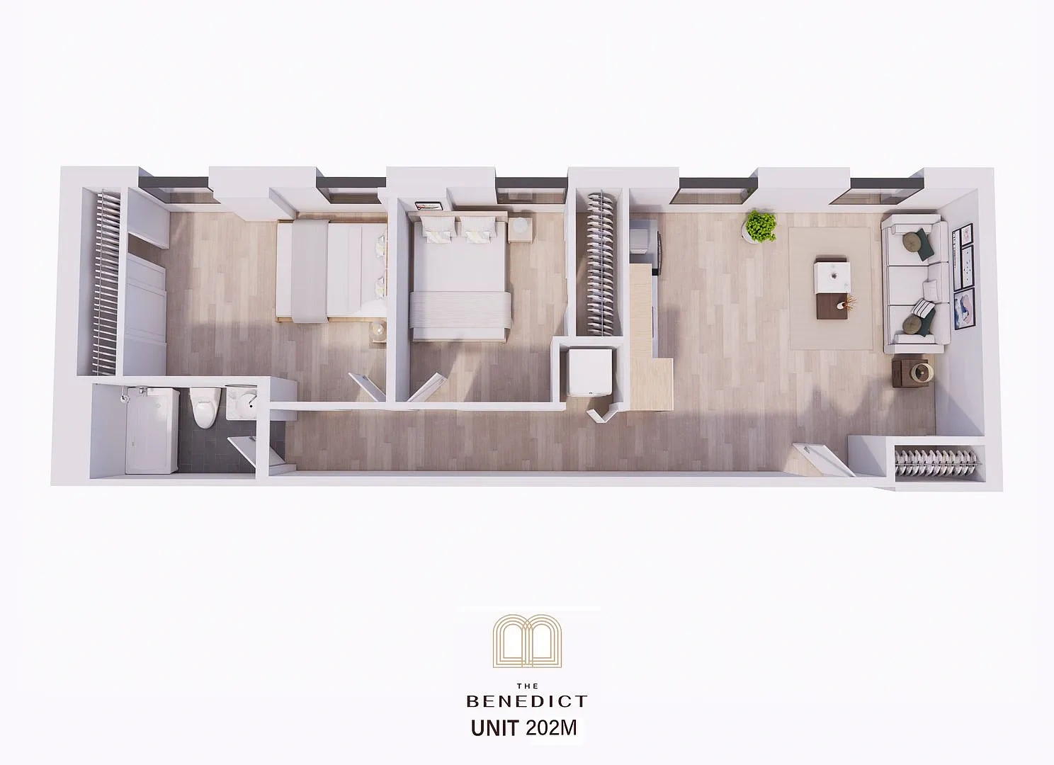 The Benedict – Floor plan